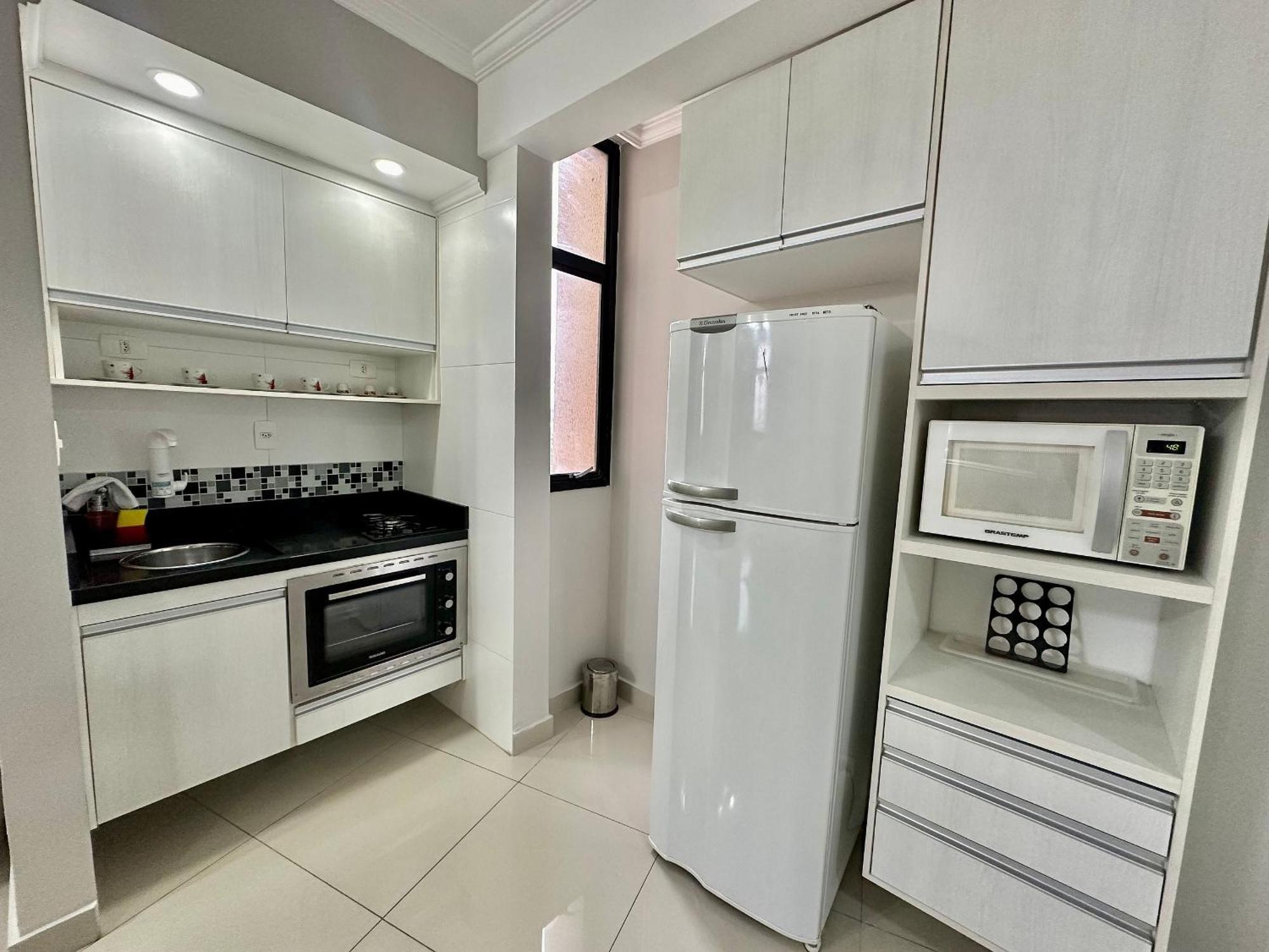 Apartamento Moema Studium- Cozinha, Ar Condicionado E Garagem Uh 713 *
