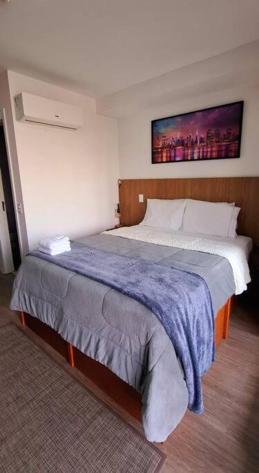 Novo A Duas Quadras Do Allianz - Cama Queen Apartment Sao Paulo