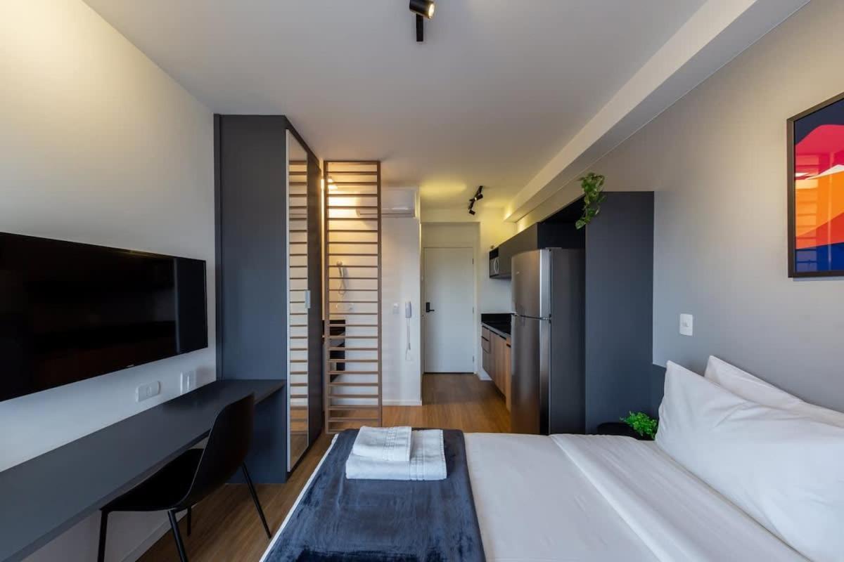 Apartamento Bhomy Brooklin - 350m Do Metro Brooklin Bur1707 São Paulo