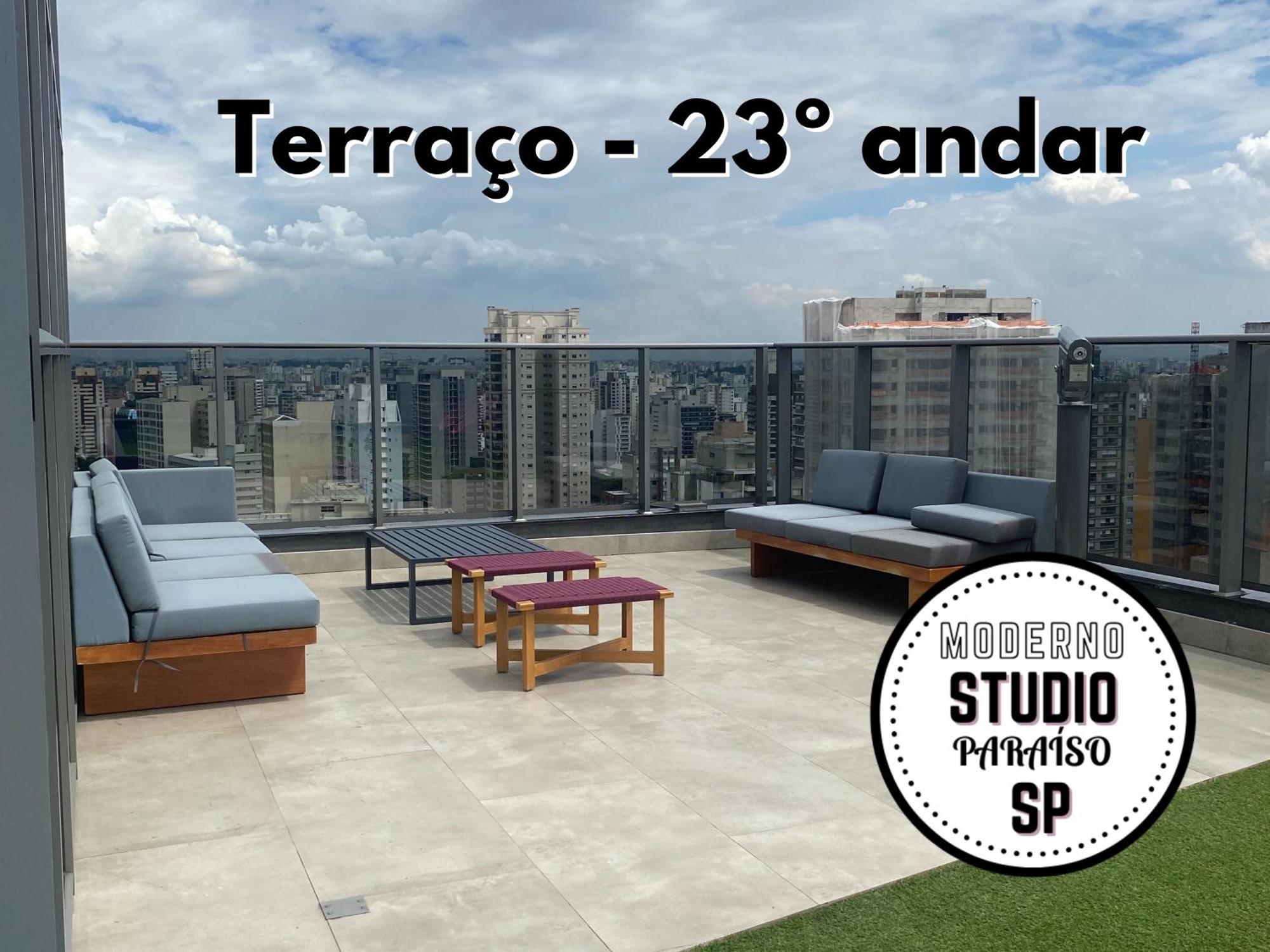 Moderno No Metro Paraiso Na Paulista Em Sp