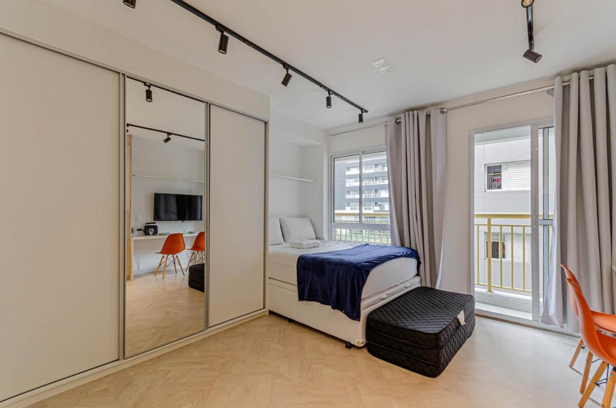 Apartamento P614 Sua Casa Em Sp, Com Academia E Rooftop *