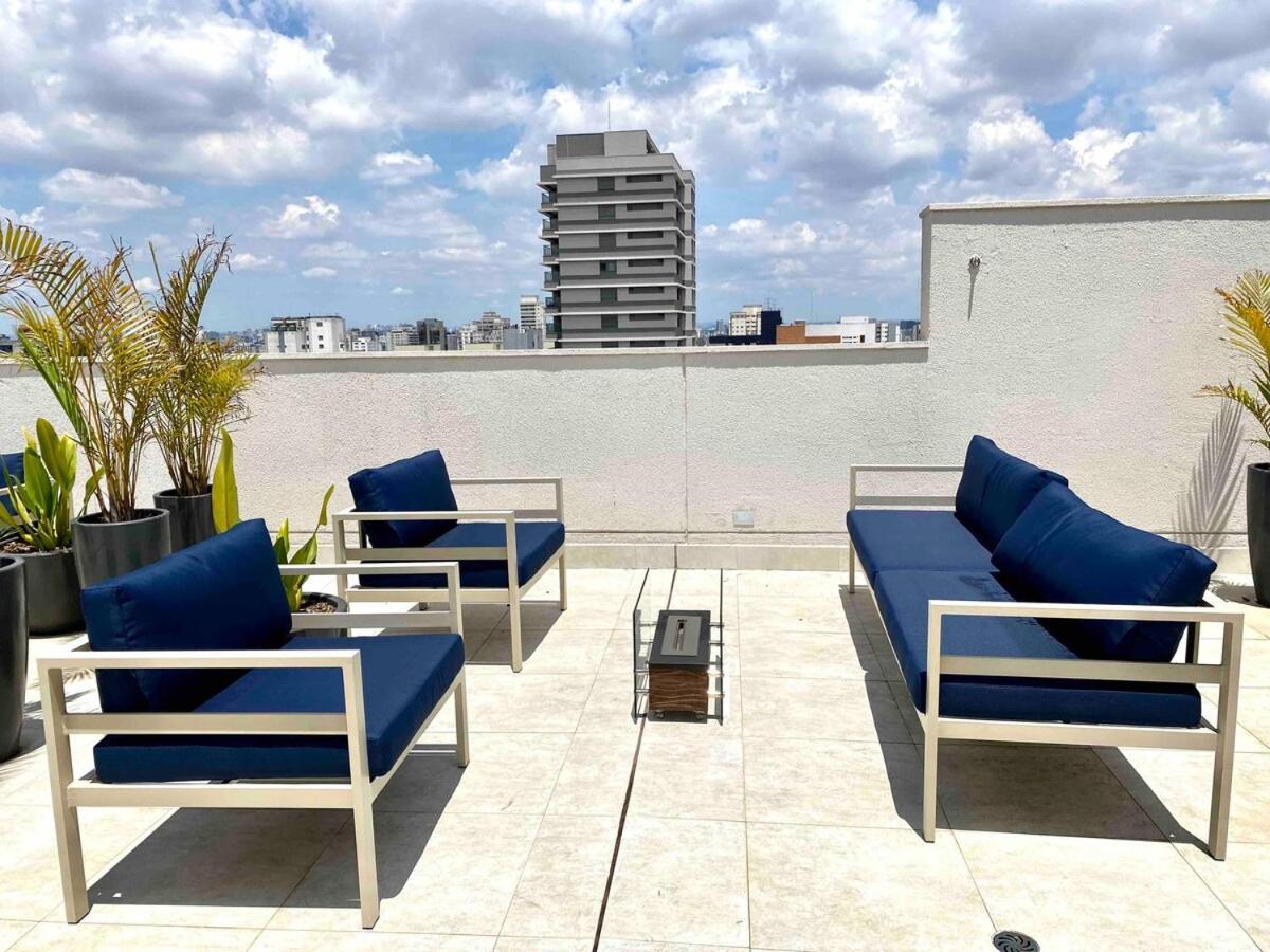 V1315 - Alto Padrao: Varanda, Ar Split E Metro Apartment Sao Paulo
