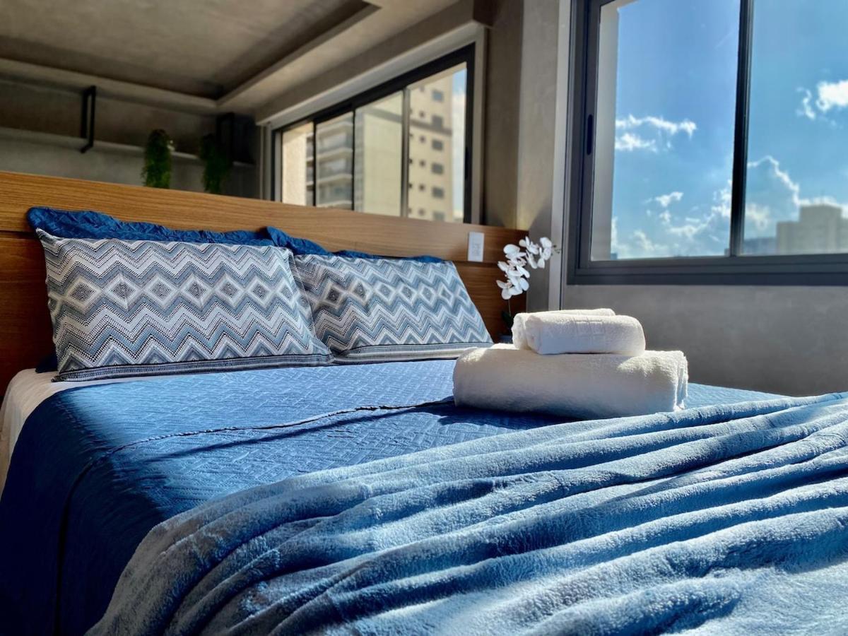 V906 - Loft De Luxo | Academia E Mercado 24h Apartamento *
