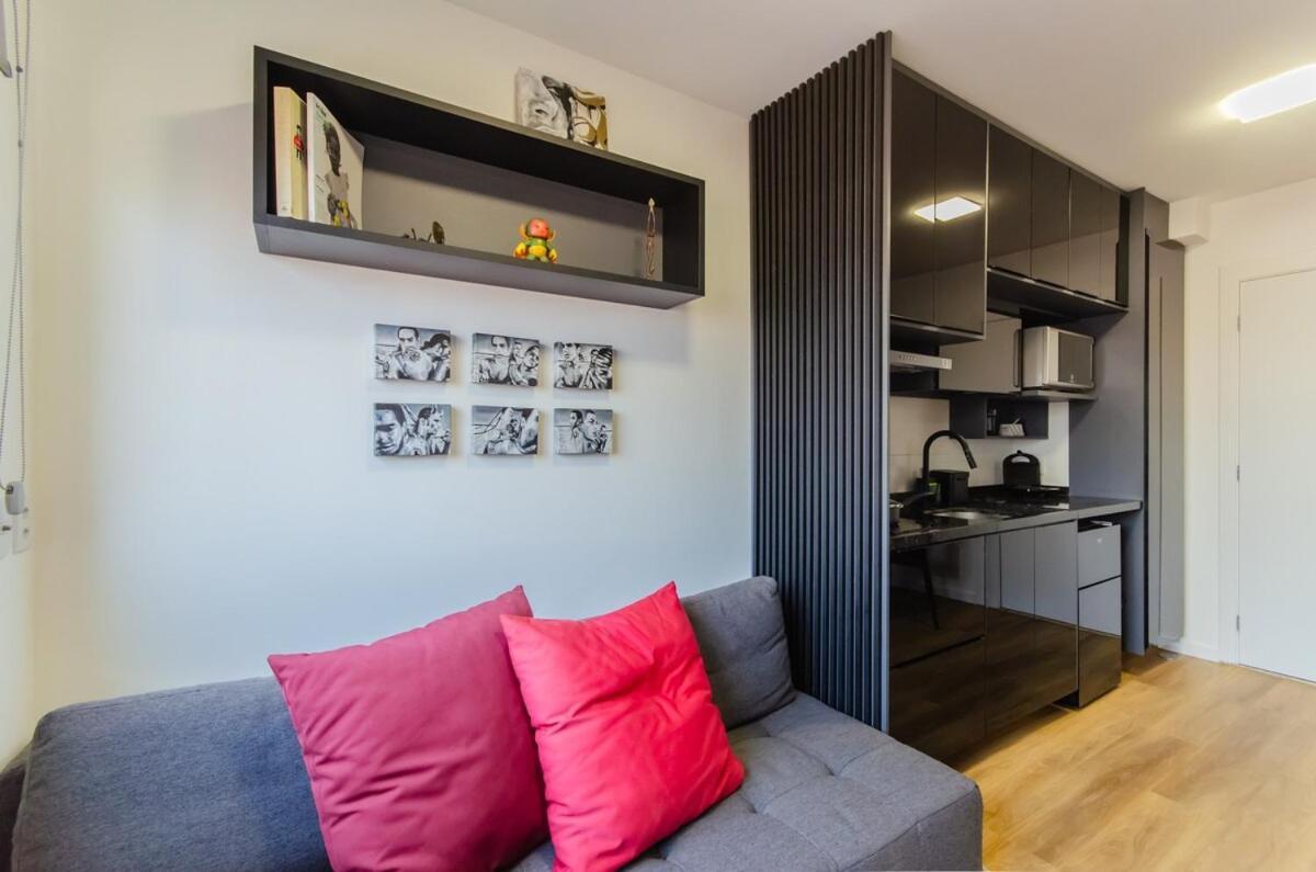 Apartment Fl212 - Flat, Lindo E Equipado Na Faria Lima *