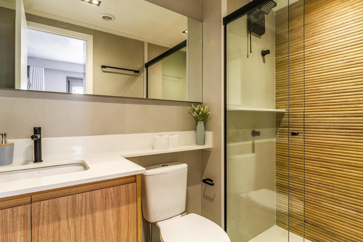Apartamento Fl702 - Sua Casa Na Faria Lima C/ Piscina, Gym E Metro São Paulo