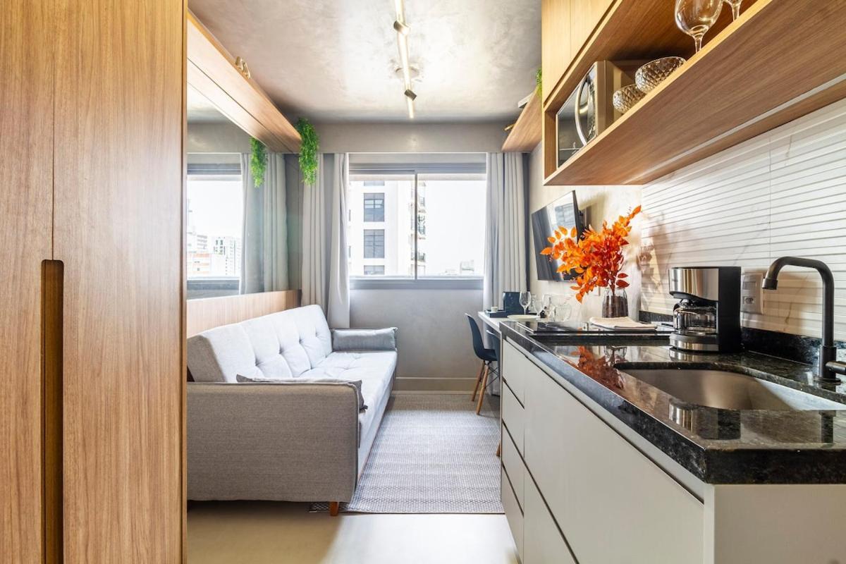 Apartamento Fl702 - Sua Casa Na Faria Lima C/ Piscina, Gym E Metro *