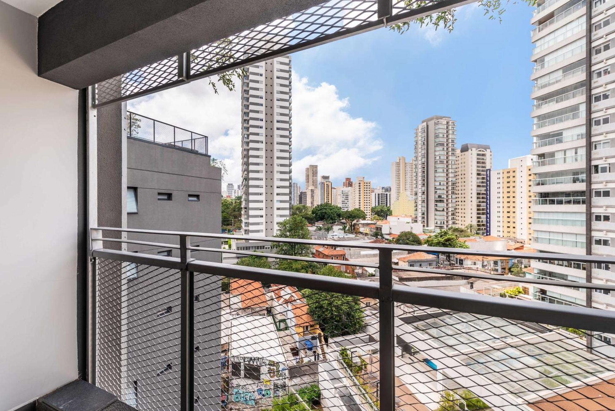 Apartamento Pop Grafite 714 - Moderno Com Vista Incrivel Em Pinheiros