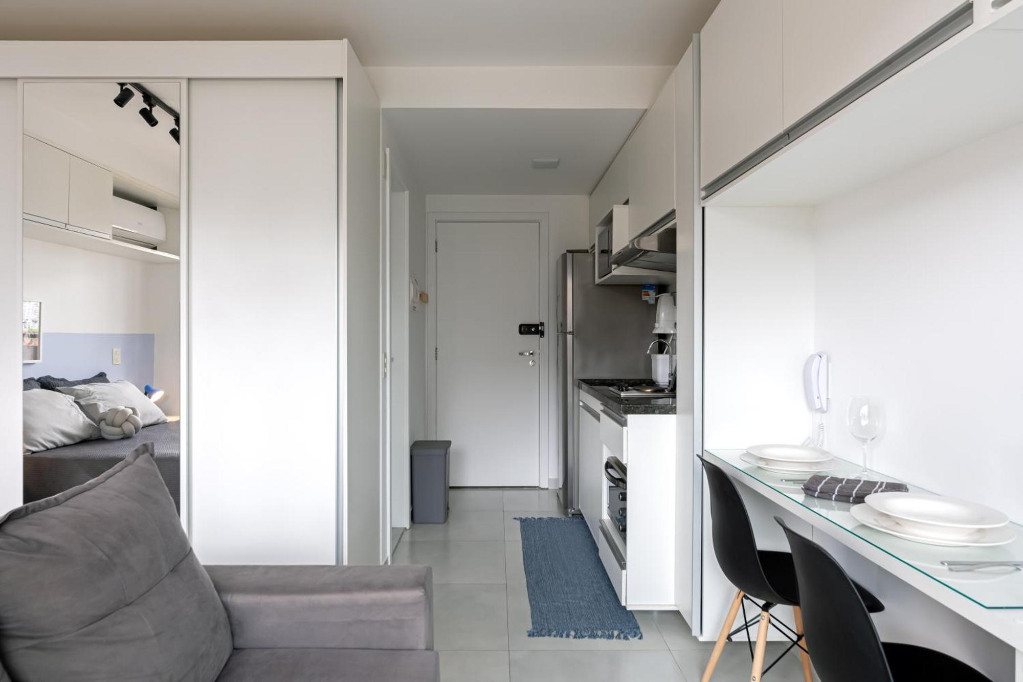 Apartment Estudio Tranquilo Com Varanda - Moema Sao Paulo