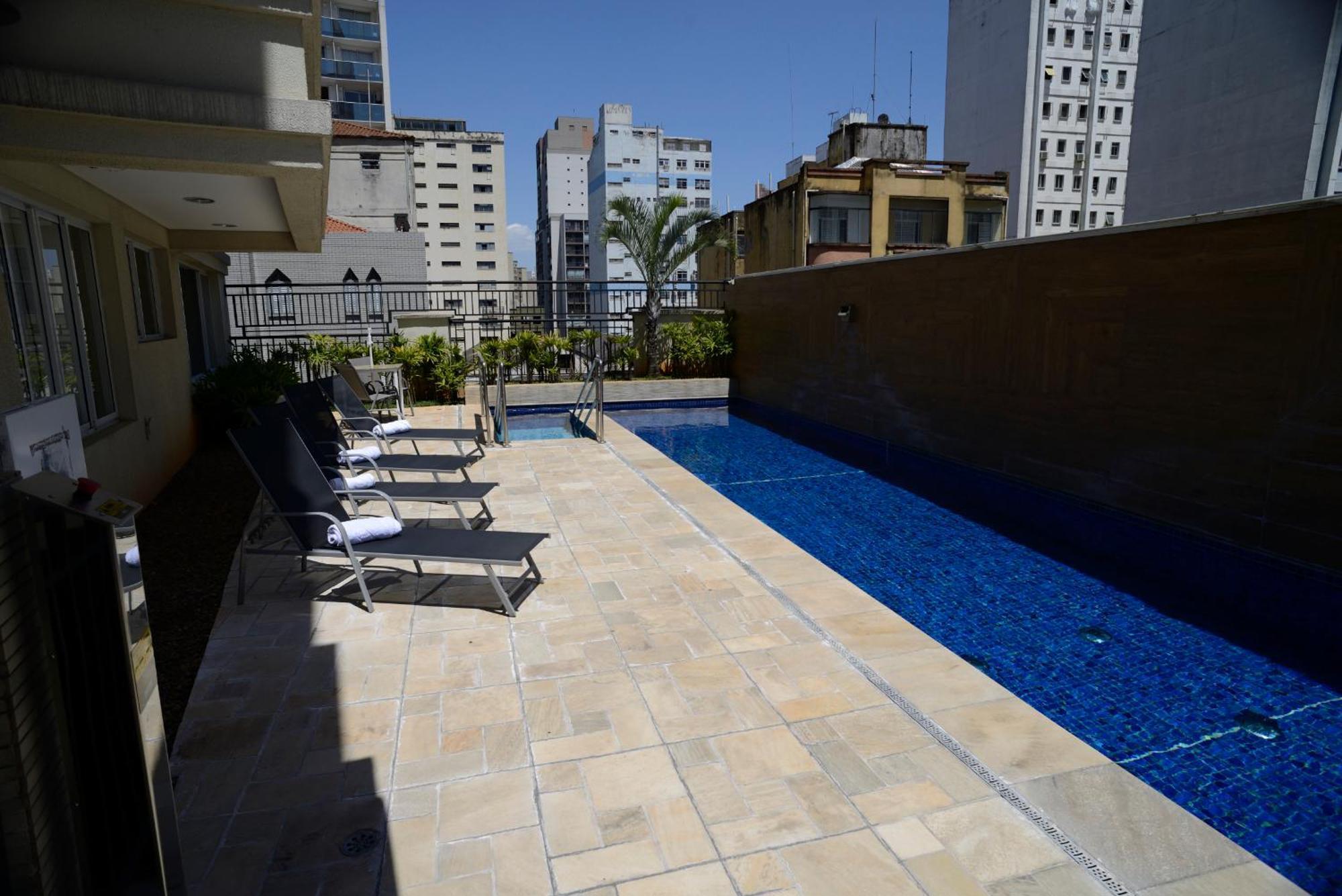 Silver One - Apto Novo, Moderno, Poucos Passos Do Metro Luz Apartment