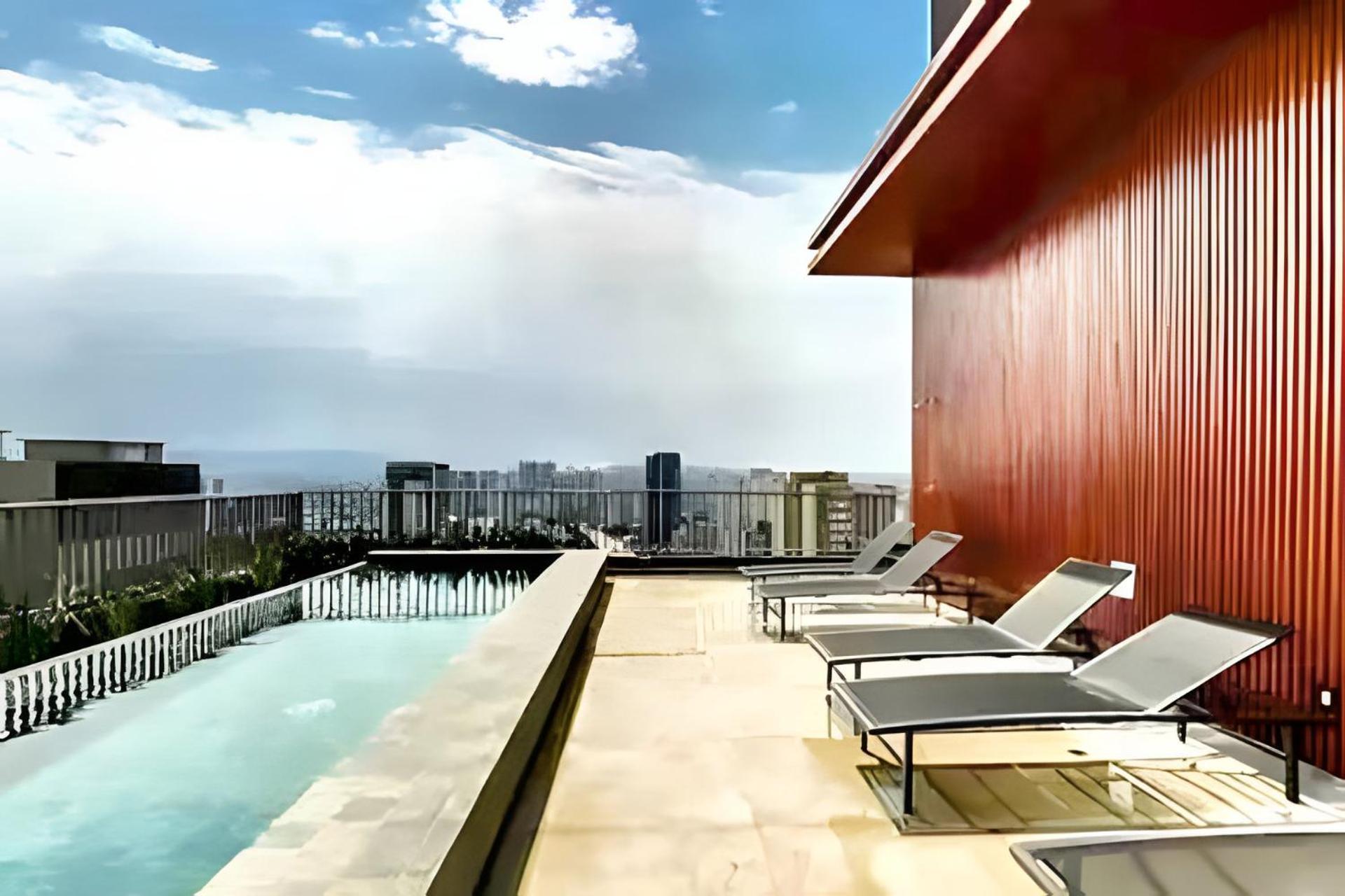 Studio/moderno/200 M Allianz/piscina/wifi/vaga Apartamento *