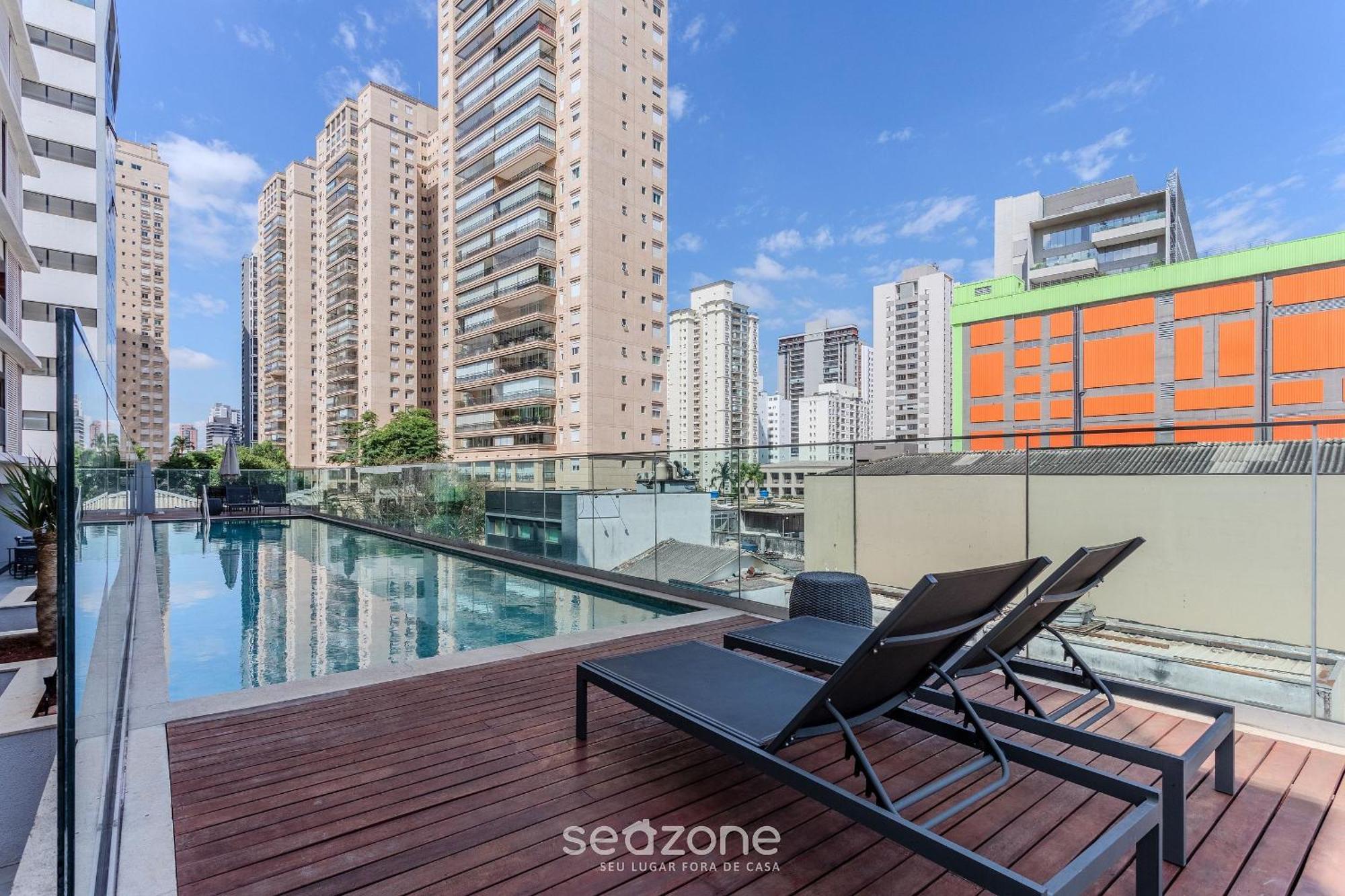 Estudio C Piscina Prox Ao Shopping Morumbi Jbn0043 Apartamento
