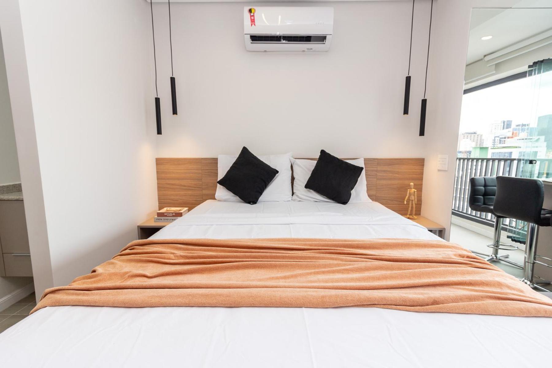 Apartamento Piscina, Academia, Ac ,cama Queen|brazilian Corner *