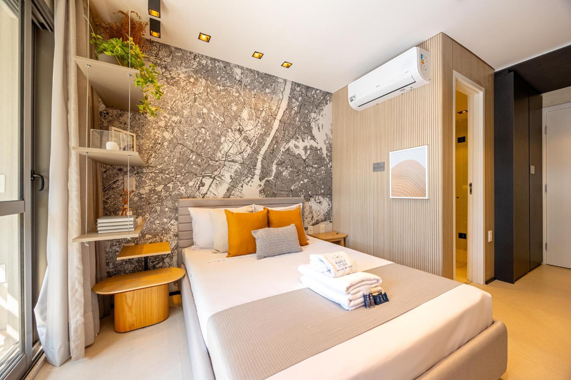 Apartamento Easy Star - Fabuloso No Novo Brooklin - Lt01i *