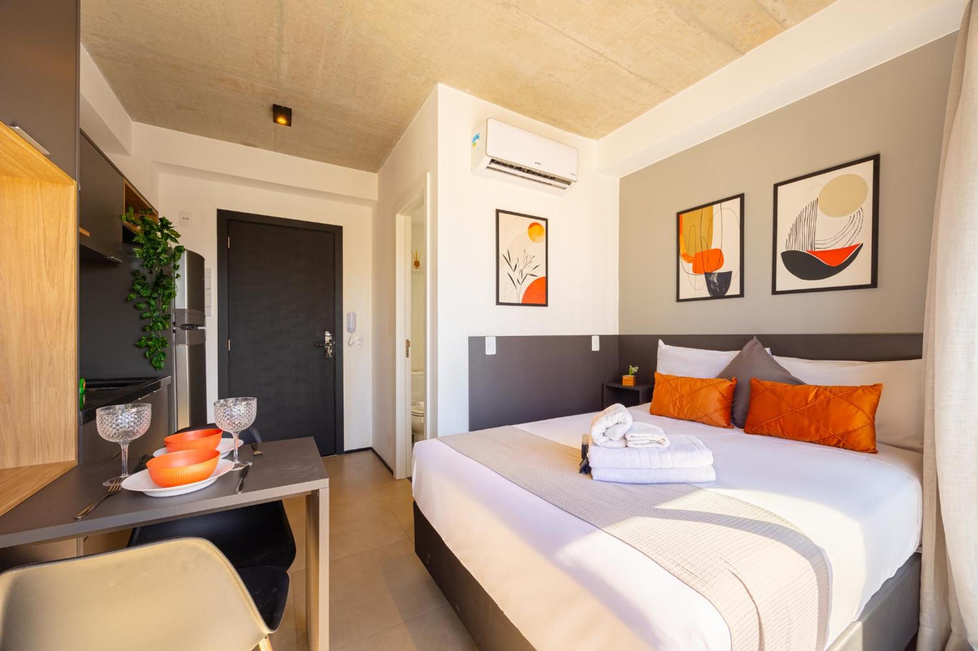 Apartamento Easy Star - Com Vista Panoramica Da Bela Vista - Jl01i São Paulo