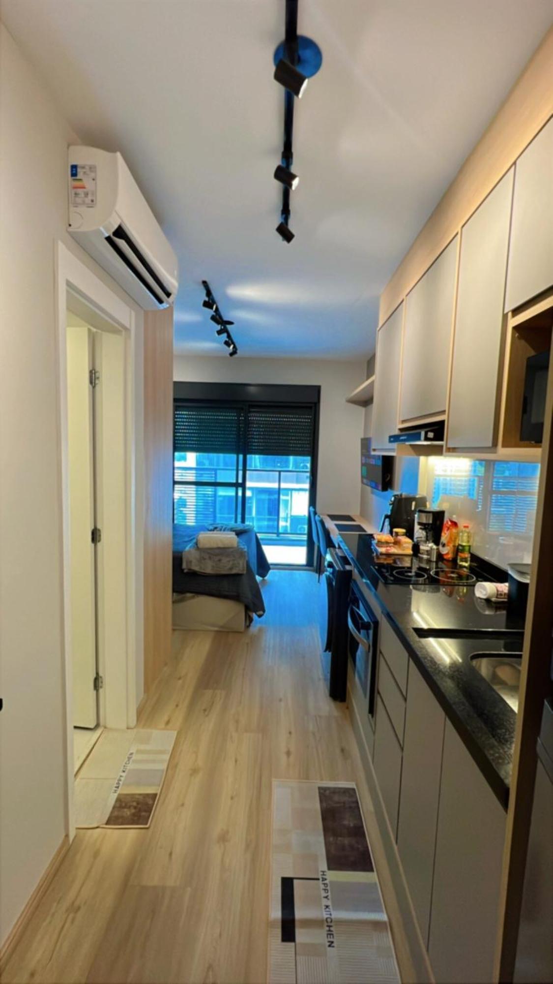 Metro Brooklin - Novo E Charmoso - Completo - Ar Condicionado Apartamento São Paulo