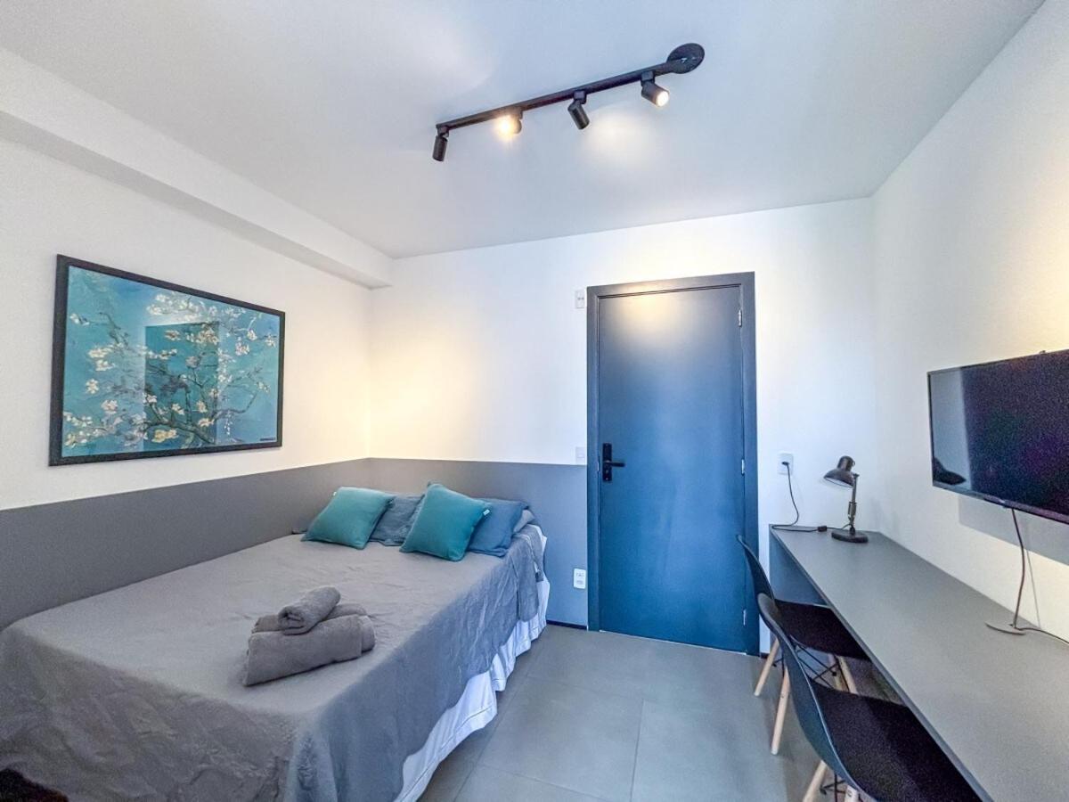 Apartment Loft Simple - In Moema Next To The Shopping Sao Paulo