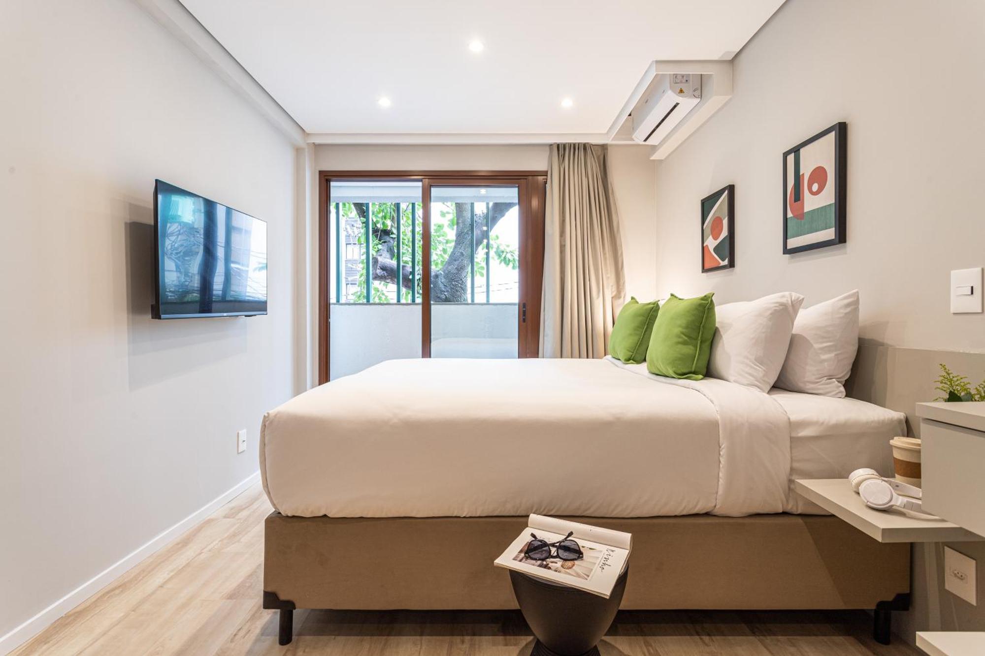 Apartamento Predio Completo Com Wi-fi Proximo Ao Metro Consolacao E Ao Masp - Next Bela Cintra *