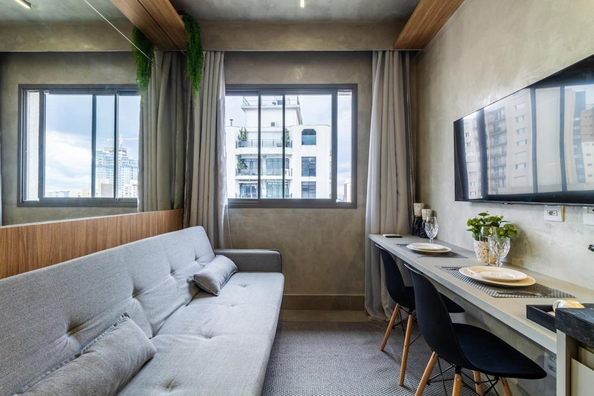 Fl1501 - O Em Pinheiros, Com Ar E Piscina Apartment