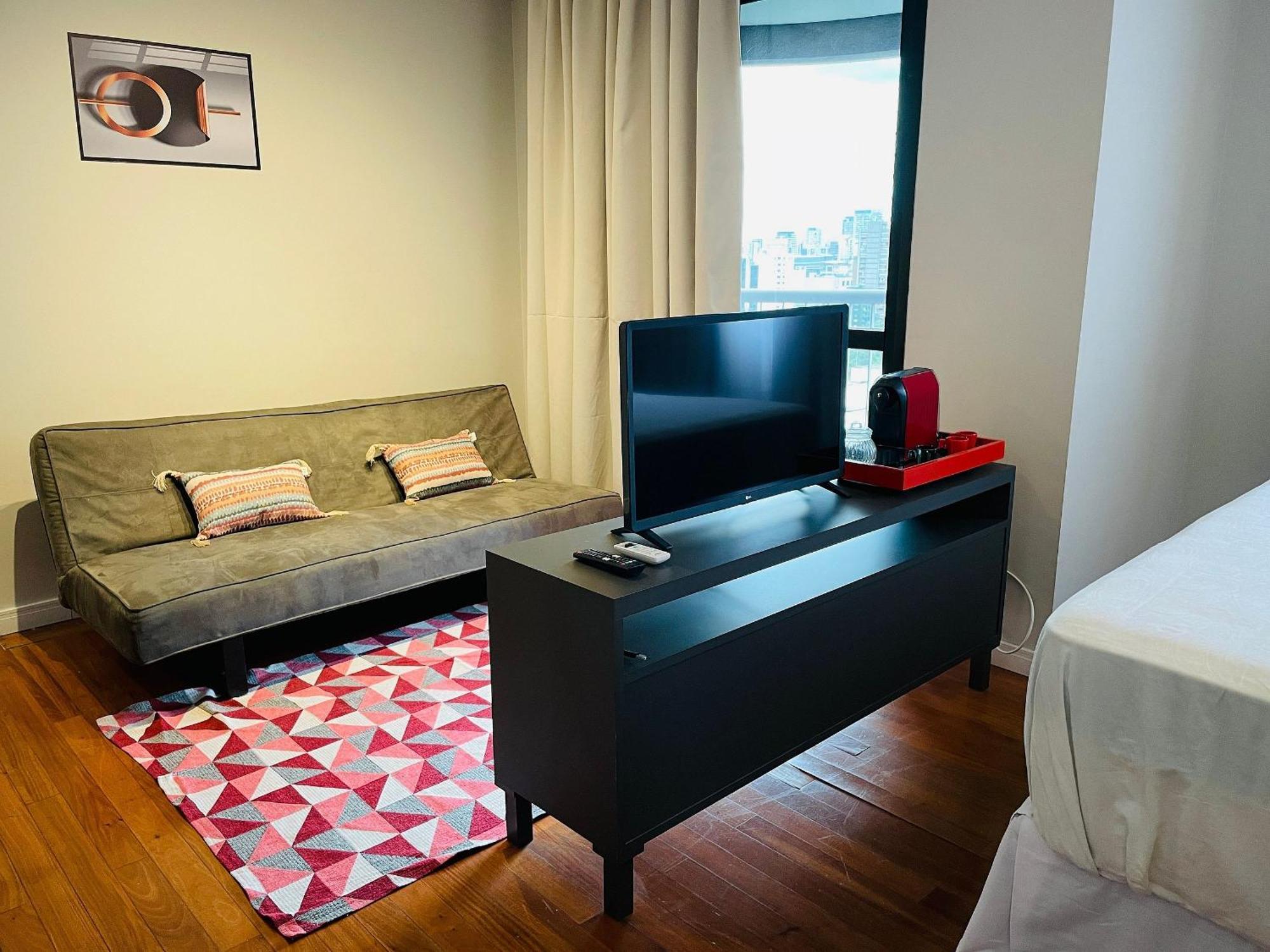 Morada Premium Faria Lima Ii - Flat No Coracao Do Itaim Bibi Hotel *