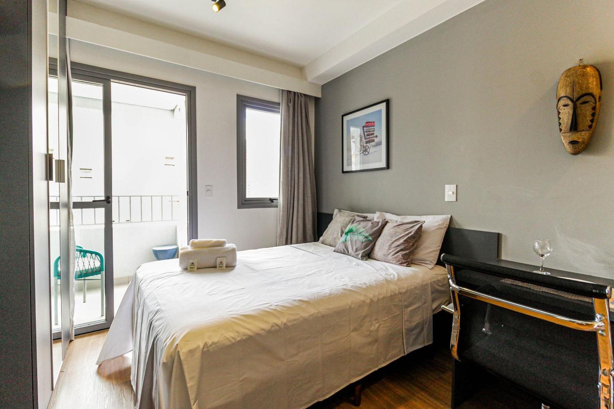 Bu1104 - Brooklin | 400m Do Metro| Consulado Apartment