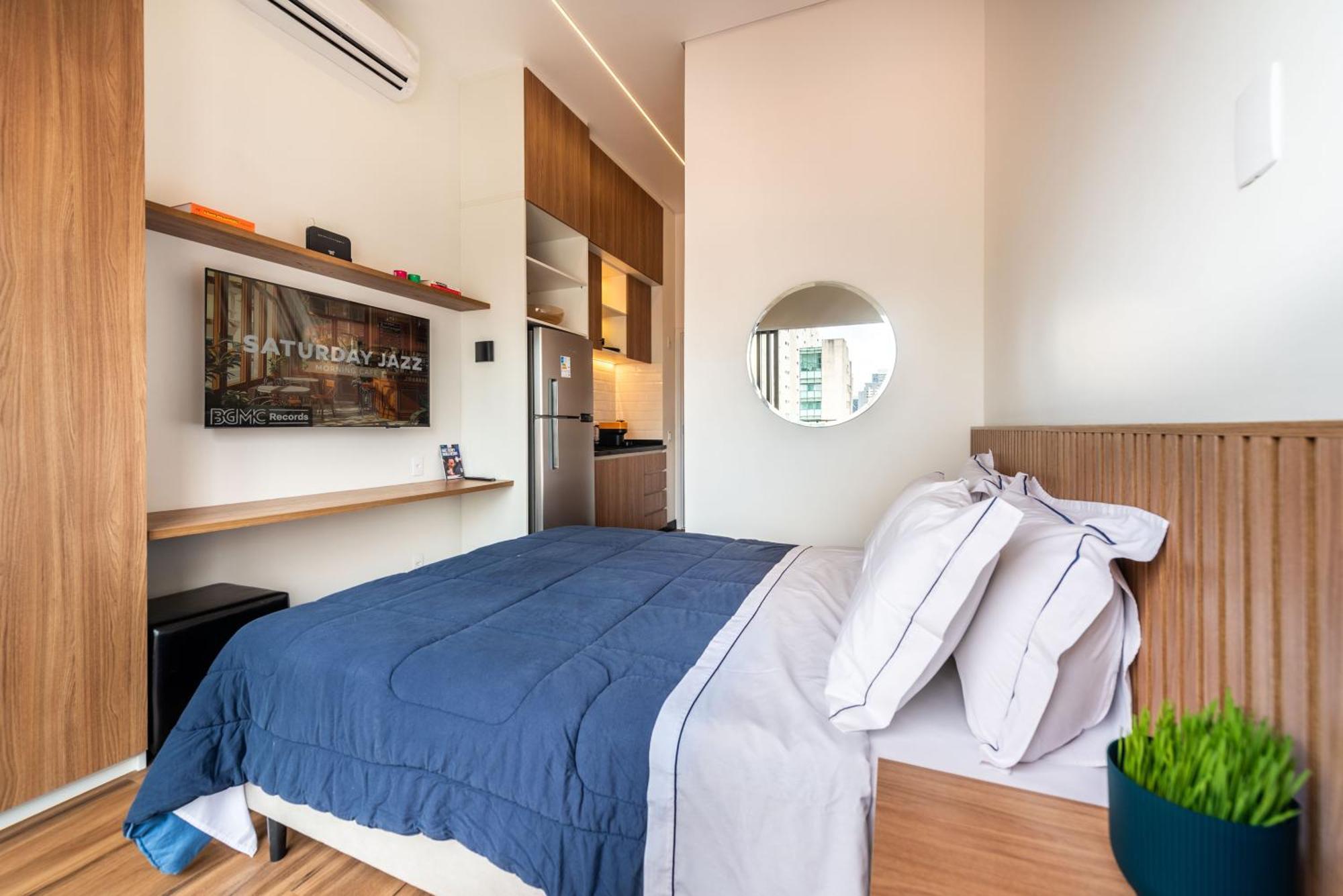 Apartment Premium Brooklin, Lancamento, Novissimo, Wifi600mb -traveller Awards 2025 *