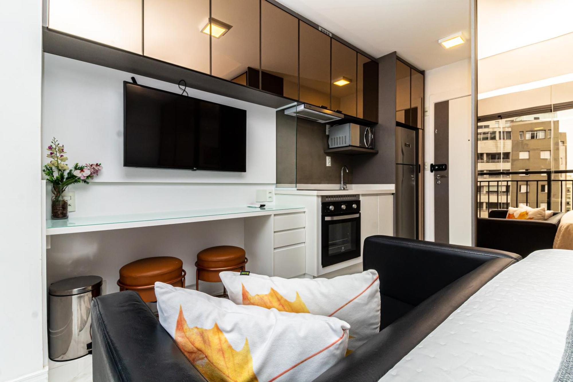 De Luxo Mobiliado Moema Apartamento São Paulo