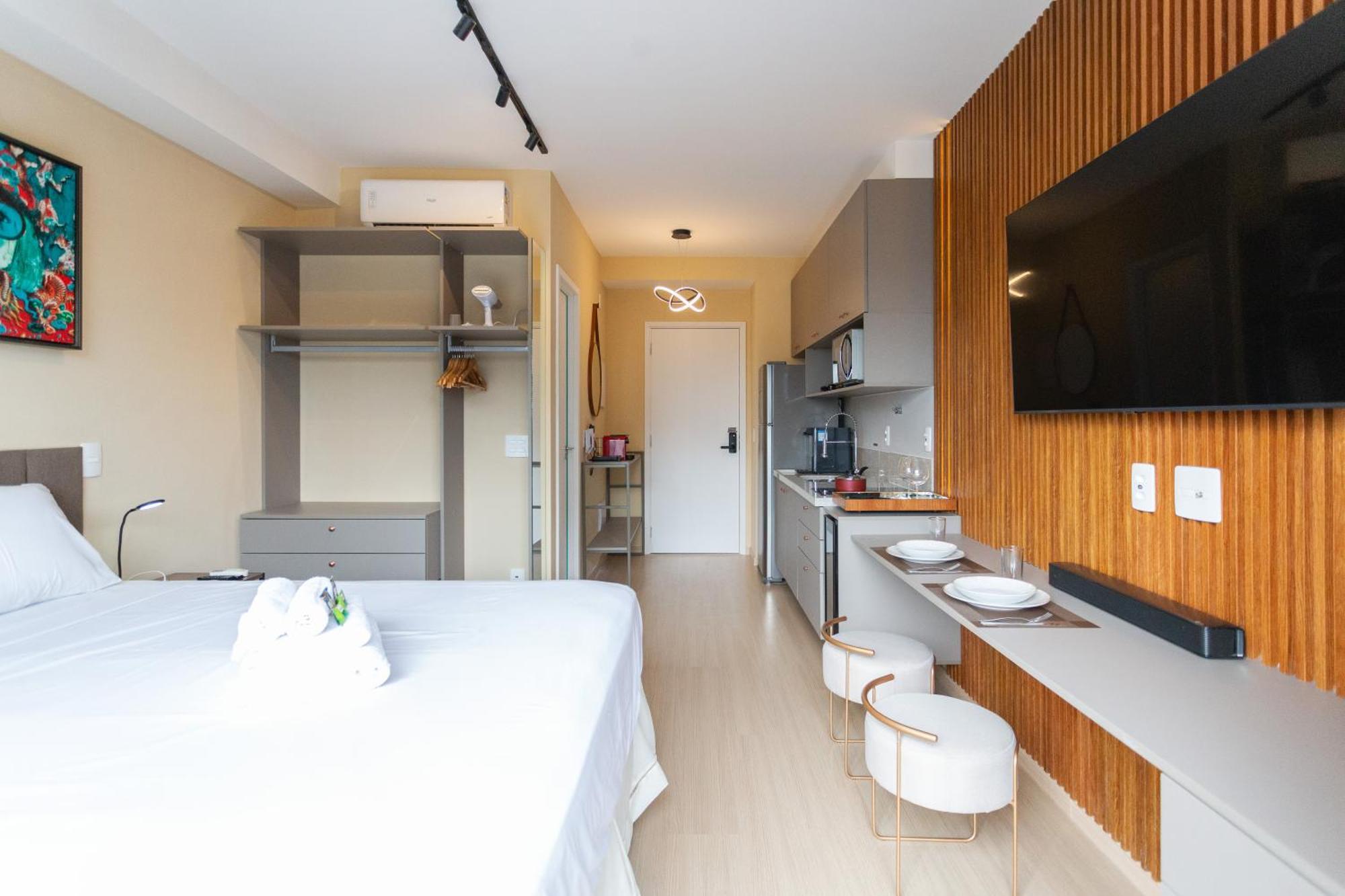 Apartamento Nex One Faria Lima - Por Temporada *