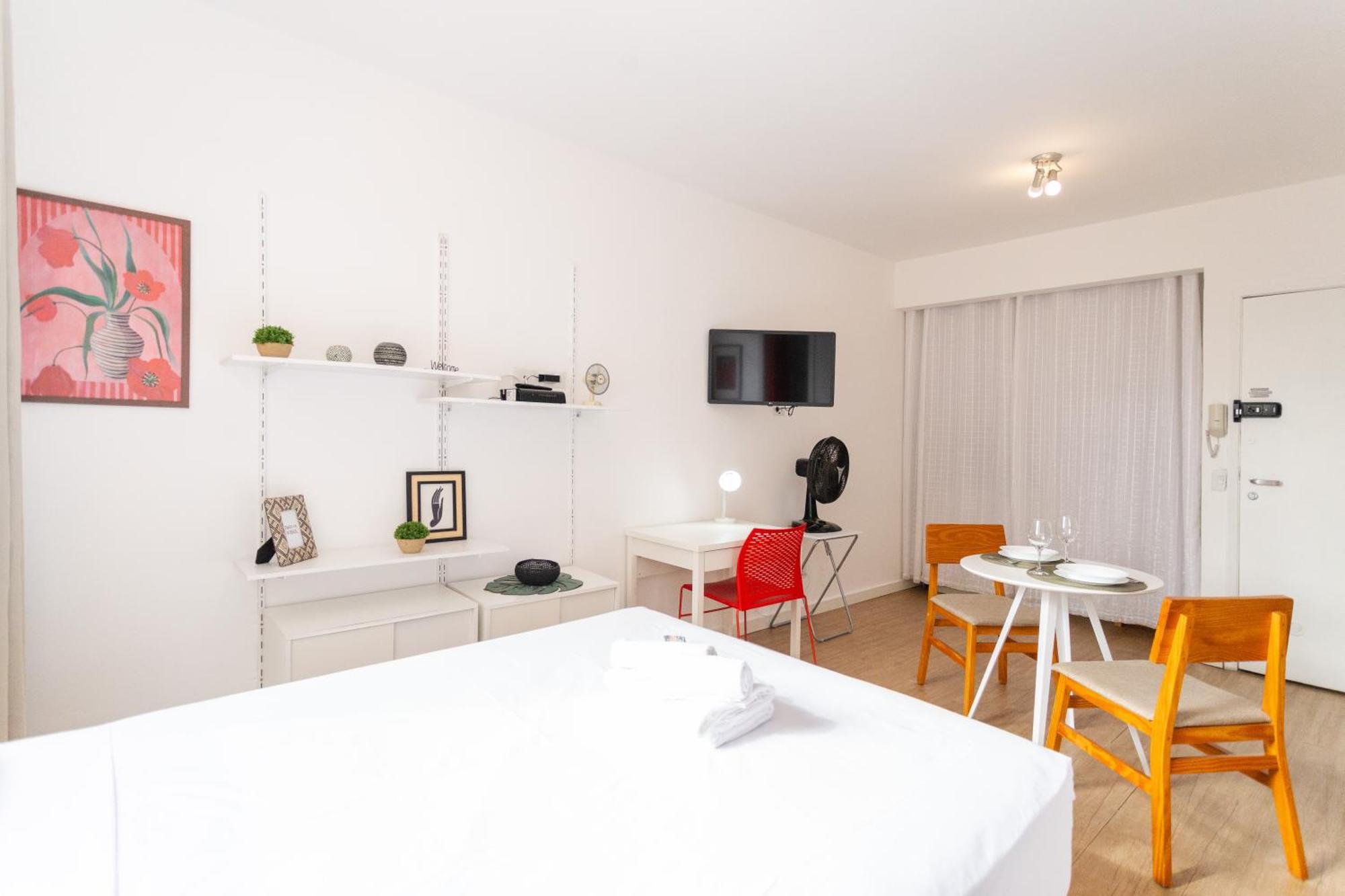 Apartamento Acolhedor Com Tv E Ar Proximo A Faria Lima São Paulo