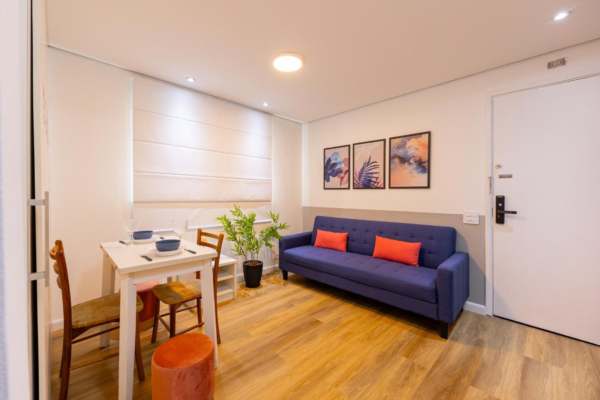 Easy Star - Charmoso Flat C/vaga Ao Lado Da Av. Paulista! - Op03i São Paulo