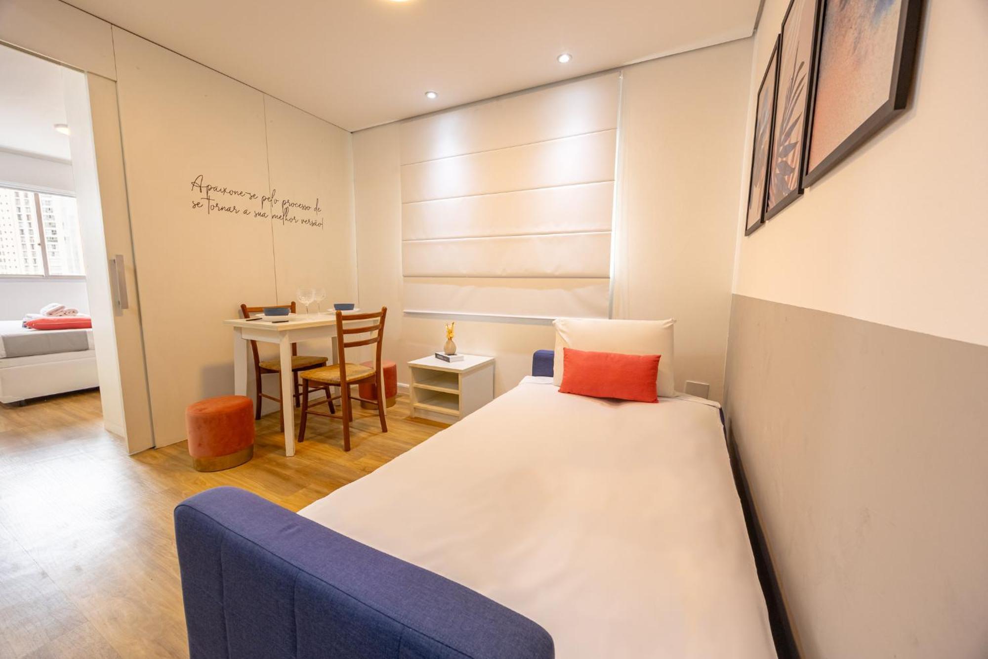 Easy Star - Charmoso Flat C/vaga Ao Lado Da Av. Paulista! - Op03i Apartamento