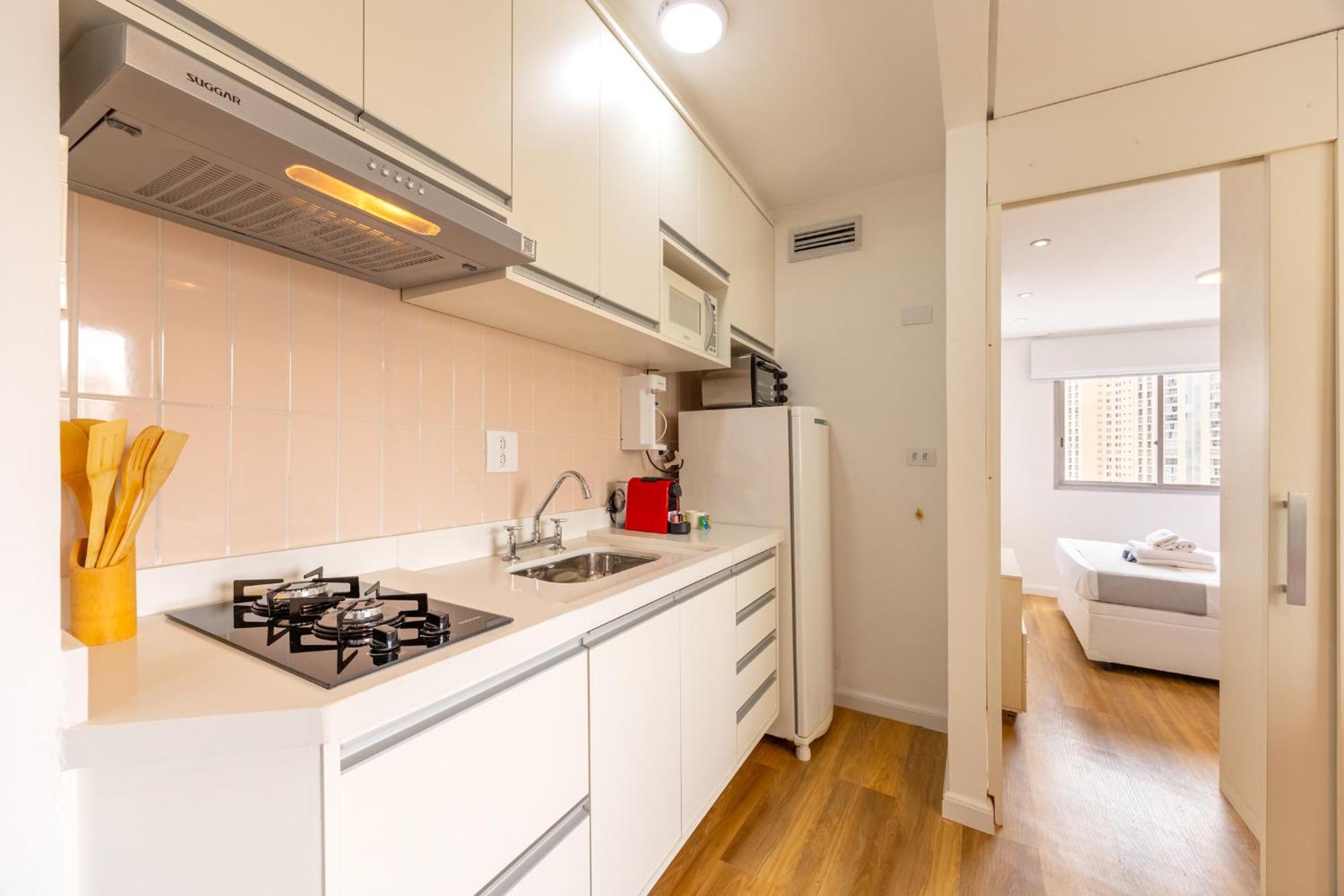 Easy Star - Charmoso Flat C/vaga Ao Lado Da Av. Paulista! - Op03i Apartamento São Paulo