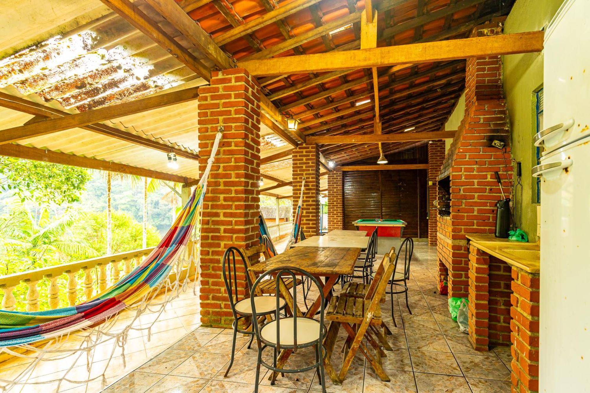 Casa de férias Chacara Pe N'agua, 80 Km De Sp, Piscina E Aquecido São Paulo