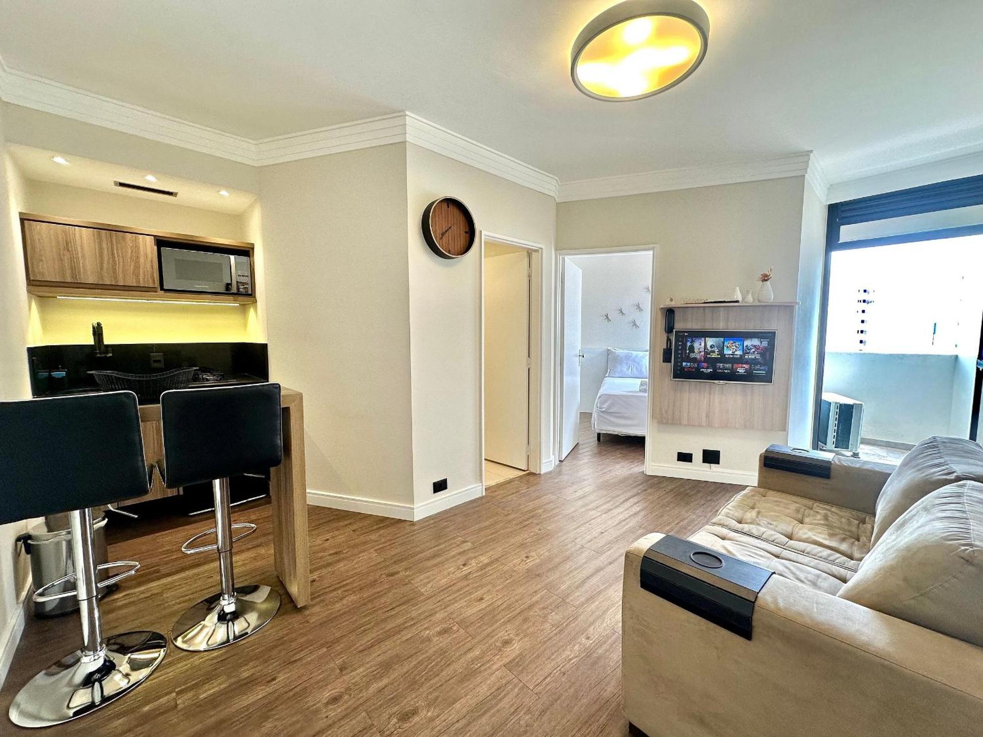 Apartamento C Ar Condicionado Lado Shopping Ibirapuera São Paulo