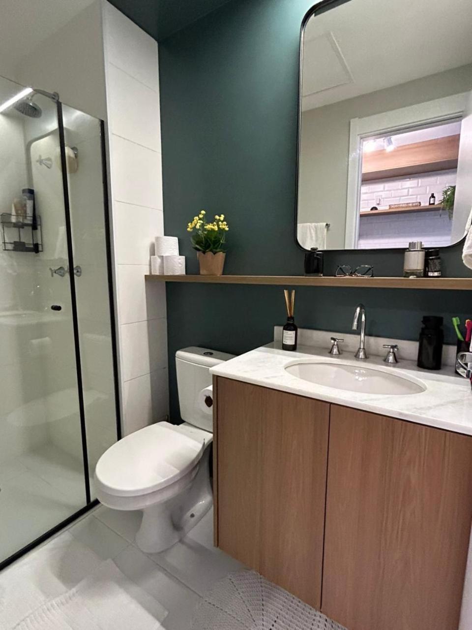 Apartment Aconchegante Brooklin 1 Min Do Metro *
