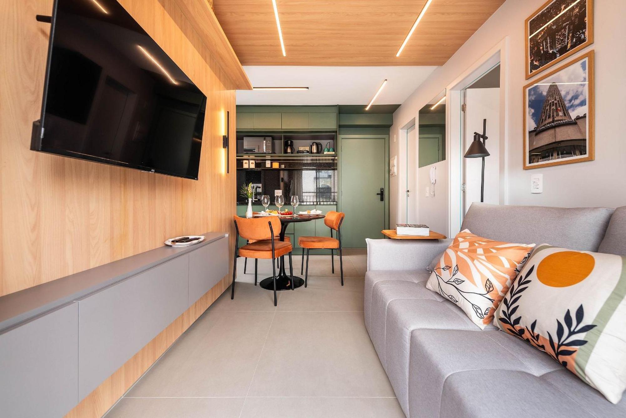 Apartamento Rp907 - Design Moderno | Metro Republica São Paulo