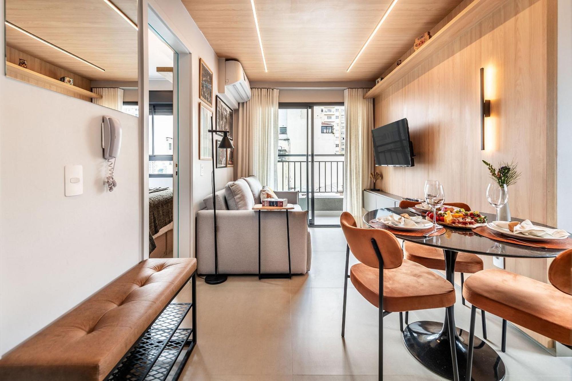 Apartamento Rp907 - Design Moderno | Metro Republica São Paulo