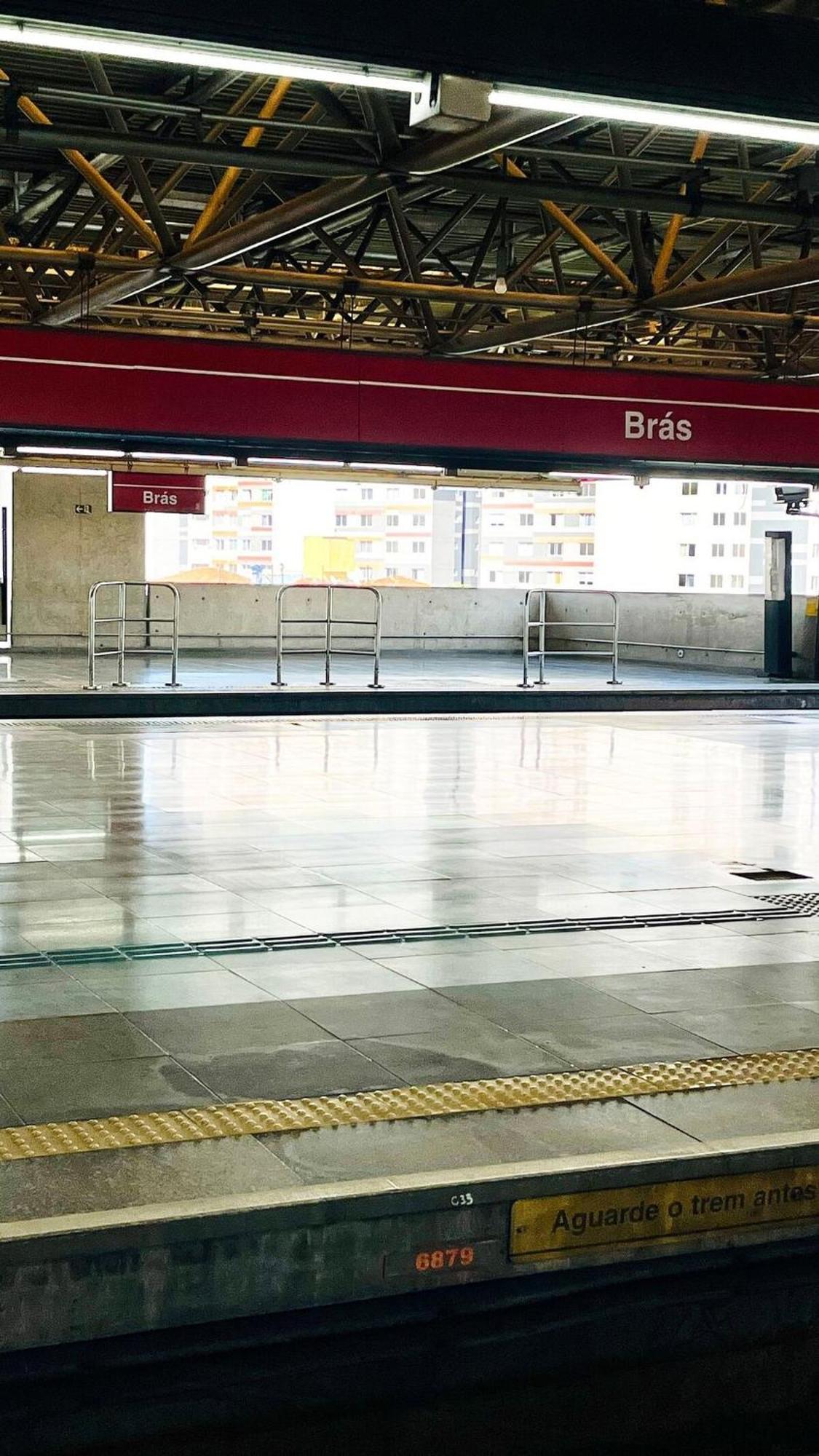 Ap Com Ar Condicionado, A 100 Passos Do Metro Bras Apartamento São Paulo