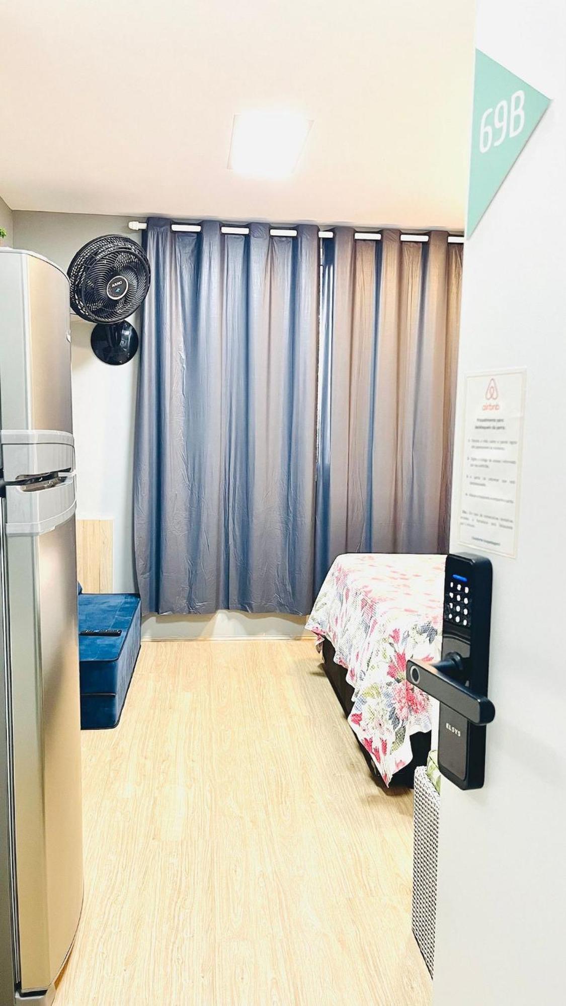 Apartamento Ap Com Ar Condicionado, A 100 Passos Do Metro Bras São Paulo