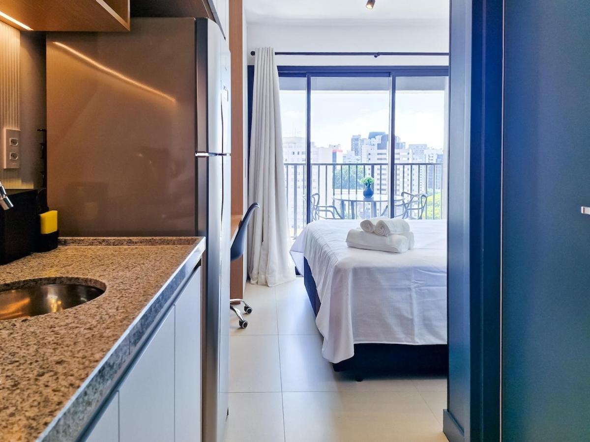 Apartment Refugio Azul - A 3 Minutos Do Metro Mariana Sao Paulo