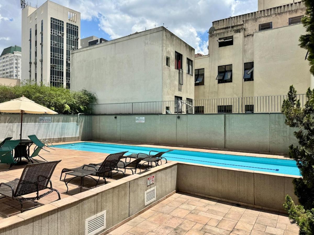 Apartment 1205 - Classic Bela Cintra - Perto Tudo, Piscina, Academ, 1 Vaga, Tv Sao Paulo