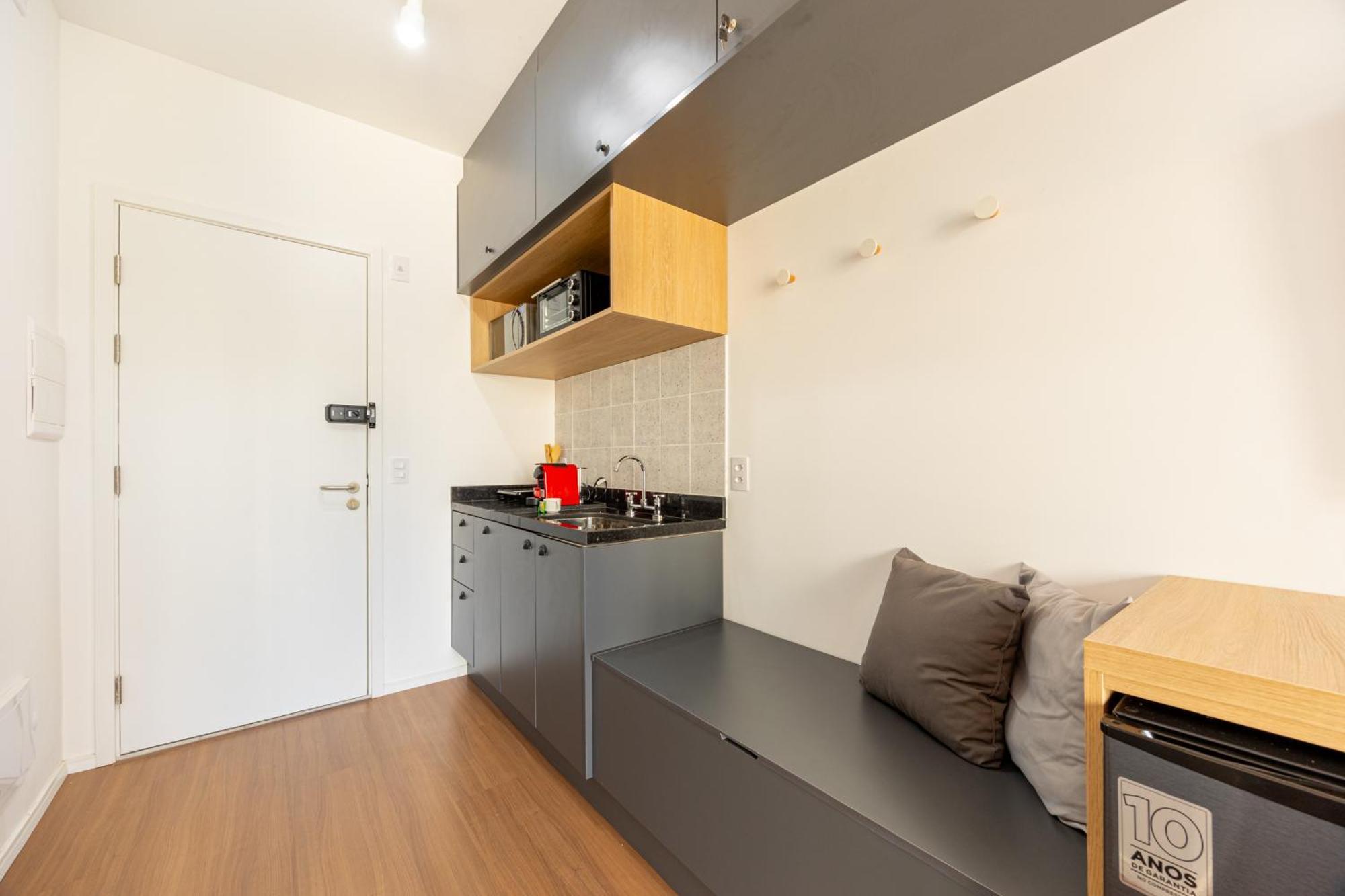 Apartamento Easy Star - Charmoso Com Cama Queen No Brooklin - Nh01i *