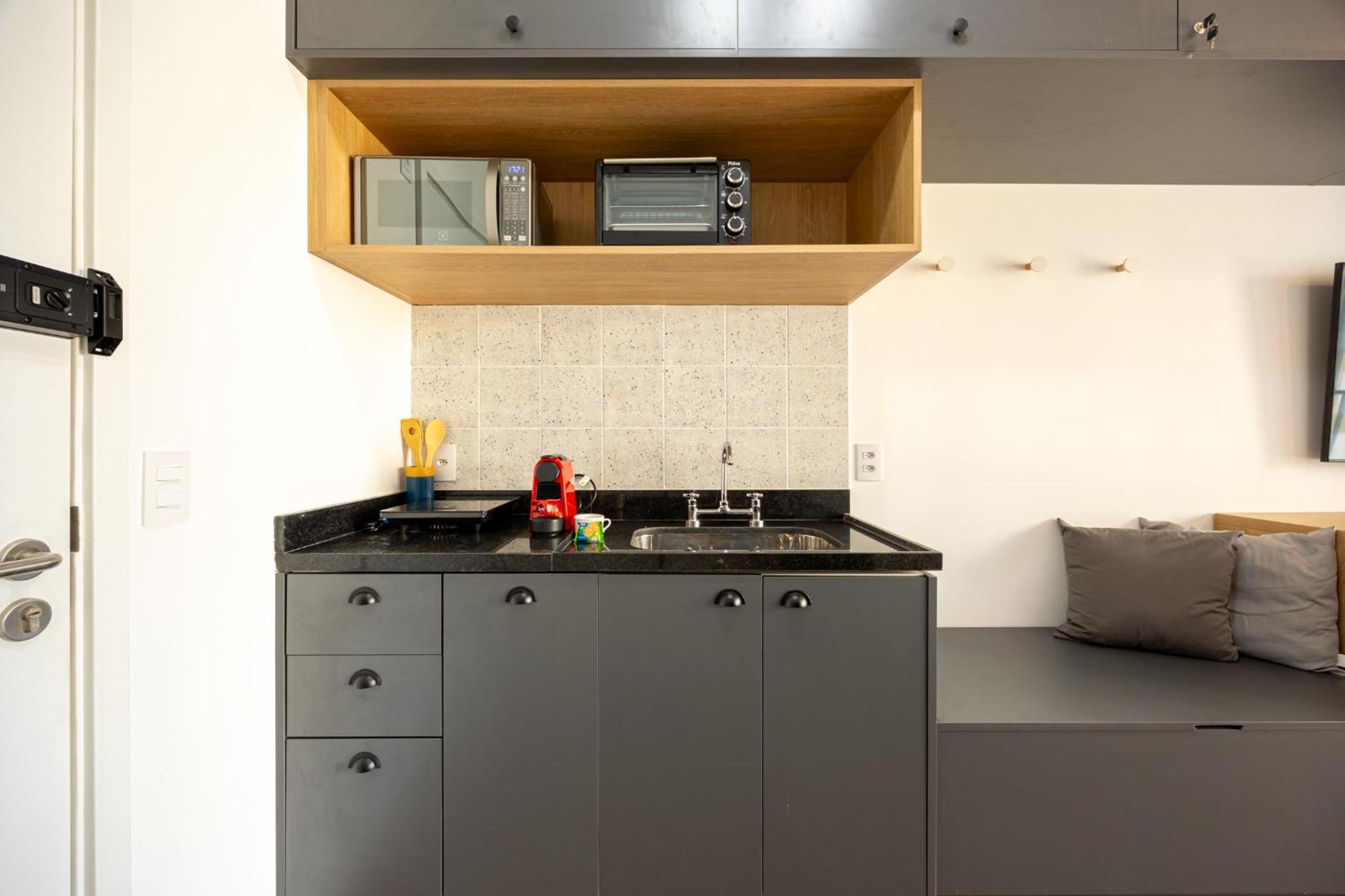 Easy Star - Charmoso Com Cama Queen No Brooklin - Nh01i Apartamento