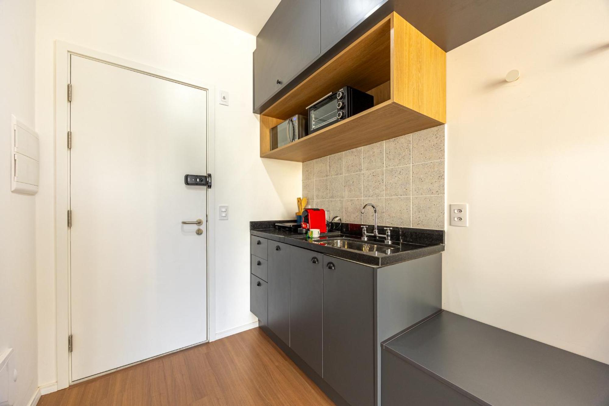Easy Star - Charmoso Com Cama Queen No Brooklin - Nh01i Apartamento