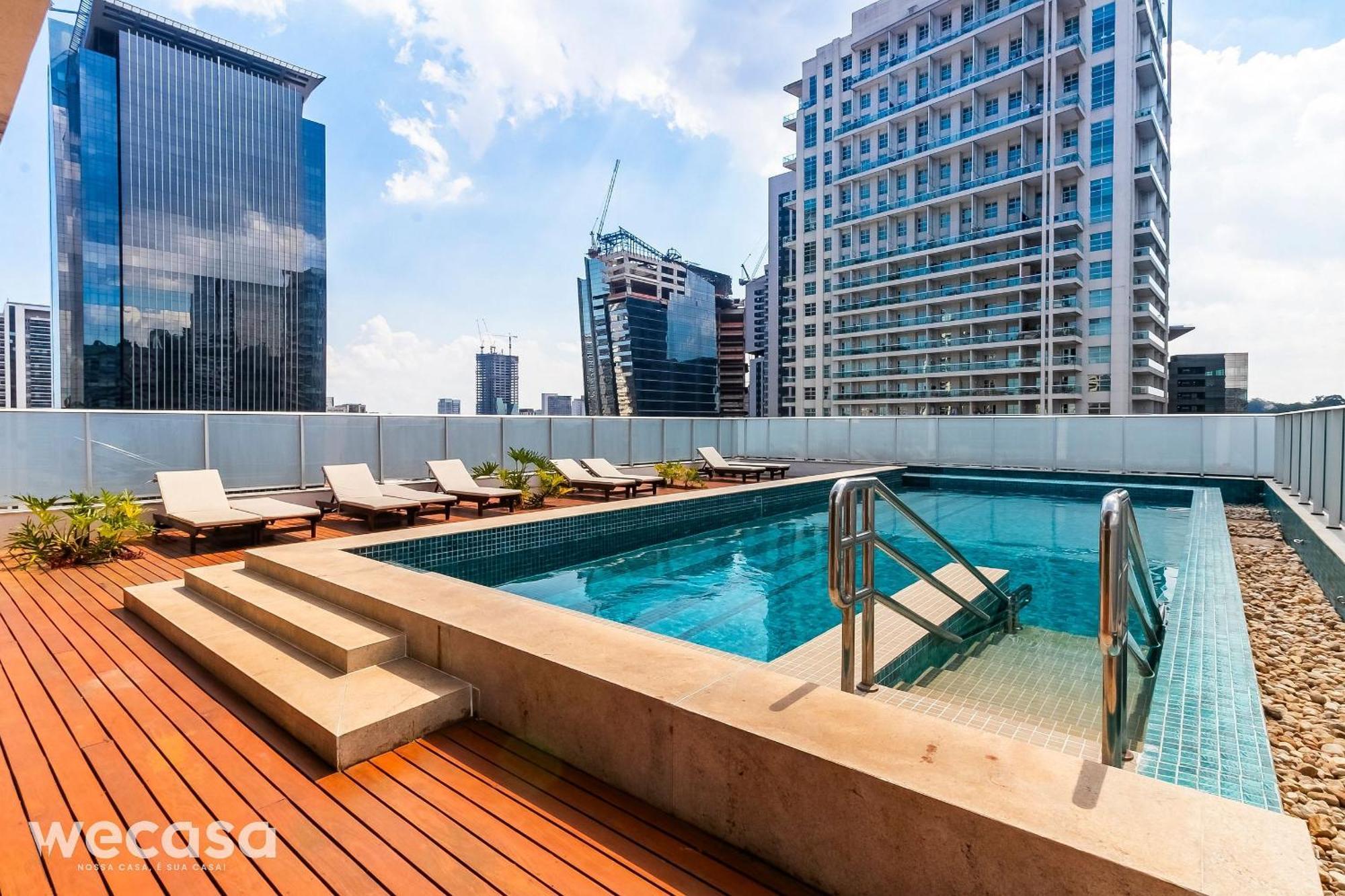 Apartamento Apto Berrini C/ Vaga, Ar E Piscina - Metro Berrini