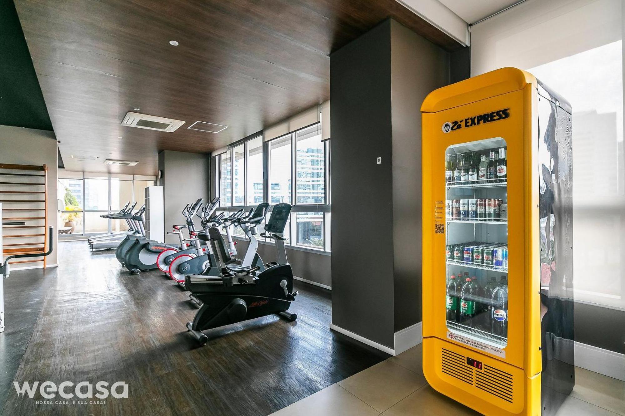Apto Berrini C/ Vaga, Ar E Piscina - Metro Berrini Apartamento