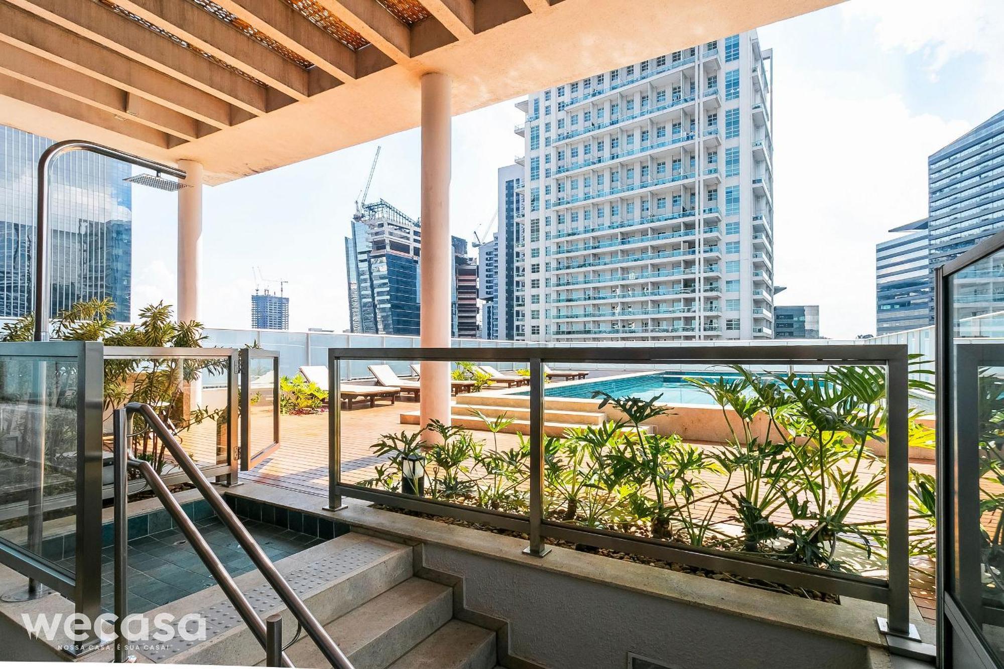 Apartamento Apto Berrini C/ Vaga, Ar E Piscina - Metro Berrini *