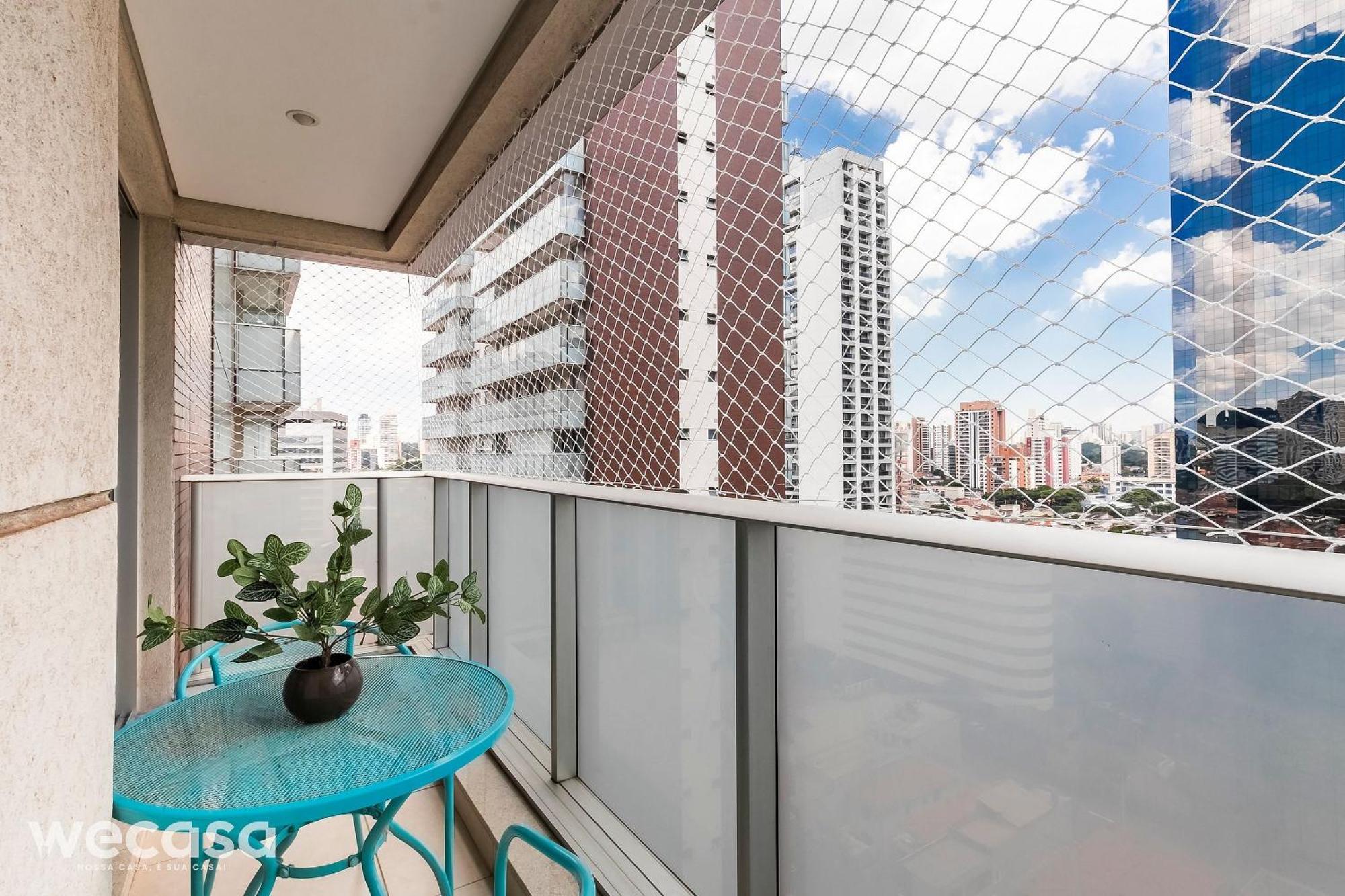 Apto Berrini C/ Vaga, Ar E Piscina - Metro Berrini Apartamento São Paulo