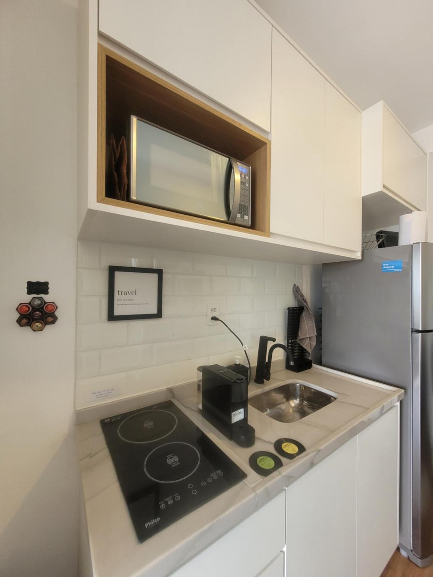 Estudio Aconchegante Com Varanda Na Consolacao Apartamento *