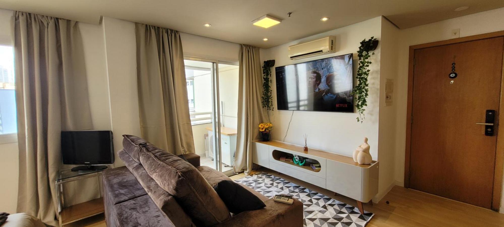 Flat Familia Bela Vista Jardins Area Nobre Rede Saint Charbel Tv 65 E Xbox Aparthotel