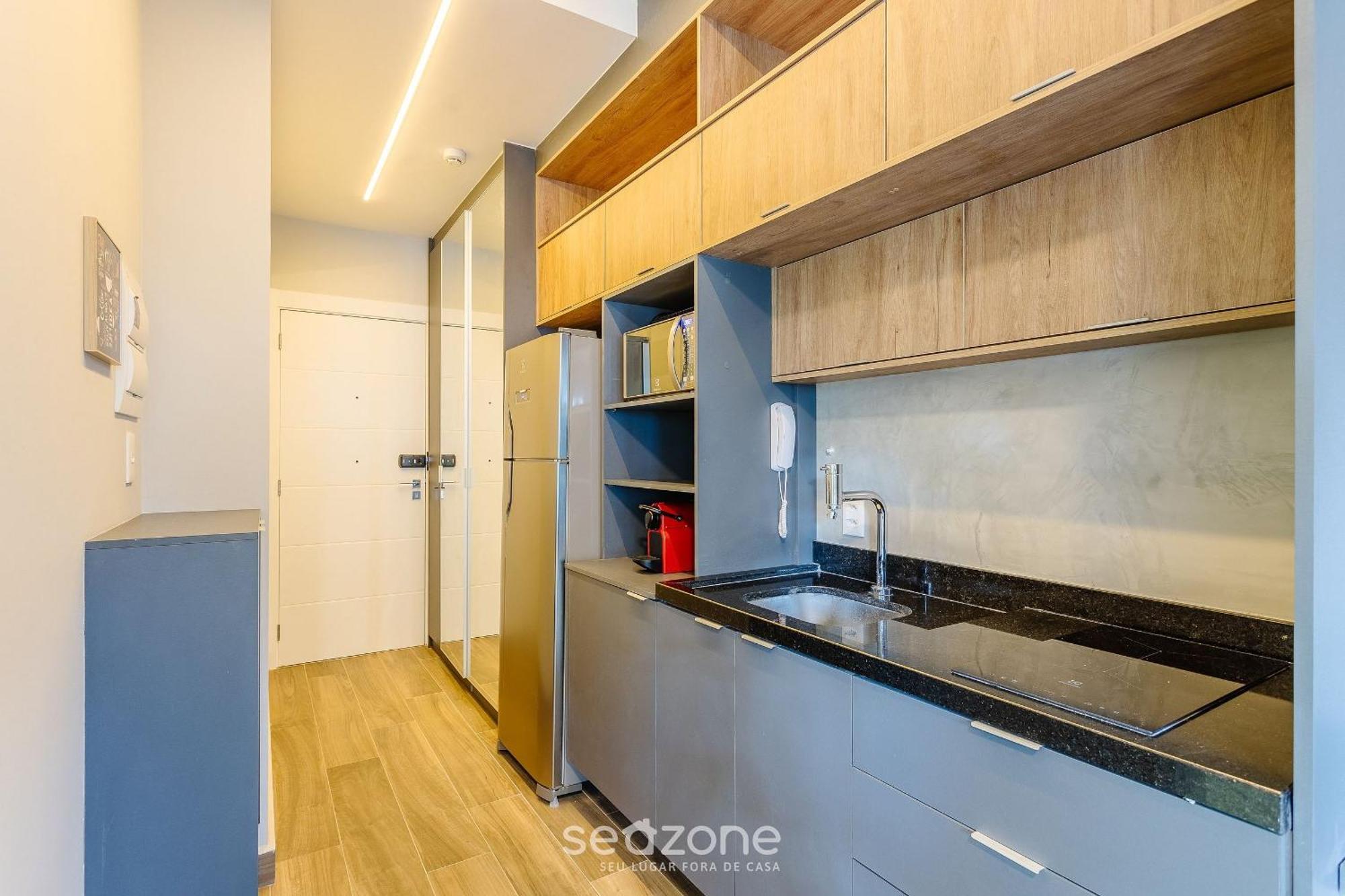 Apartamento Lindo Estudio C/ Piscina No Campo Belo Hmc0320 *